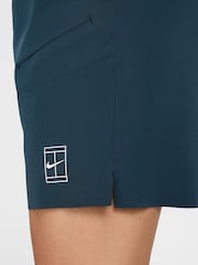 Nike Armory Navy Court Advantage Dri-FIT 8 inch Tennis Shorts - Image 6 of 7