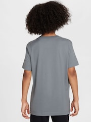 Nike Cool Grey HBR Logo 100% Cotton T-Shirt - Image 2 of 3