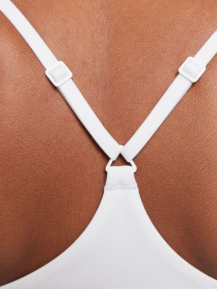 Սպիտակ - Nike Indy սպորտային կրծկալ - Պատկեր 4 4-ից