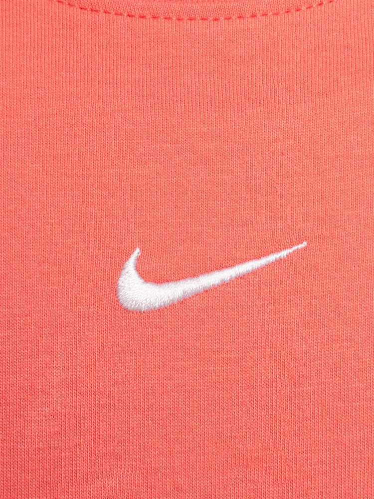 Nike Ember Red Sportswear Boxy 100% Cotton T-Shirt - Image 5 of 5