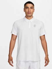 Nike White Court Advantage Dri-FIT Tennis Polo Shirt - Image 1 of 3