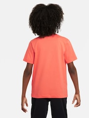 Nike Orange Club 100% Cotton T-Shirt - Image 2 of 7