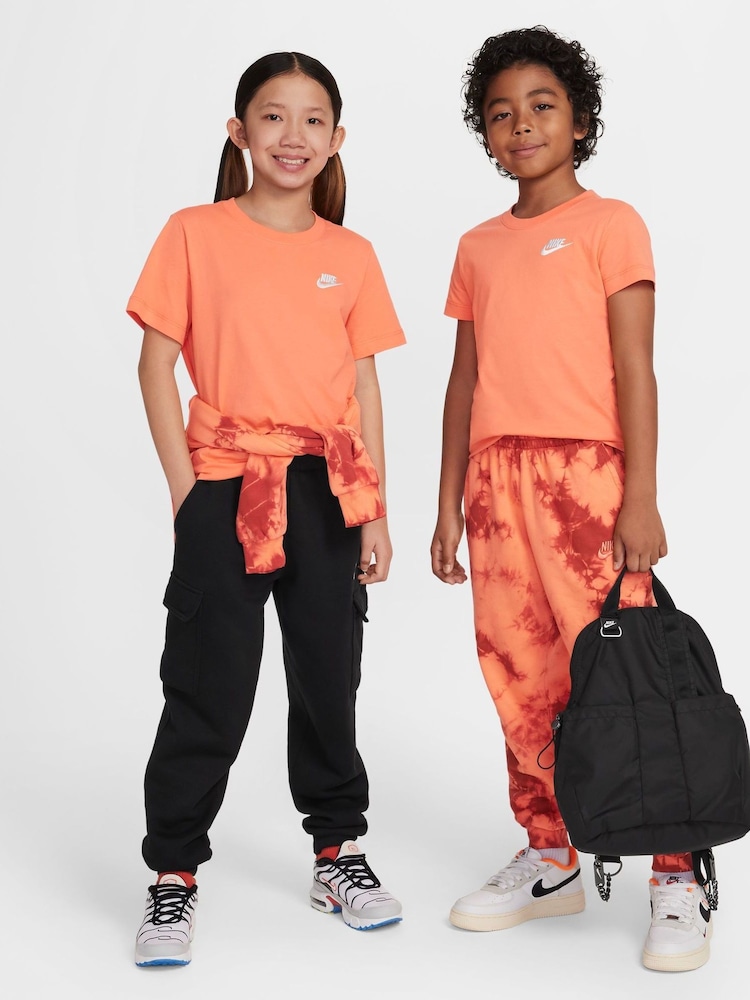 Nike Orange Club 100% Cotton T-Shirt - Image 5 of 7