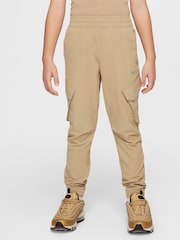 Nike Parachute Beige City Utility Cargo Joggers - Image 1 of 9