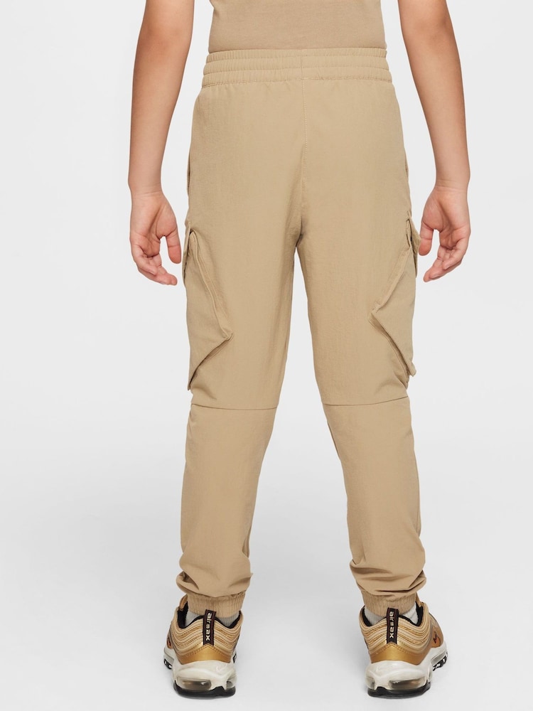 Nike Parachute Beige City Utility Cargo Joggers - Image 2 of 9