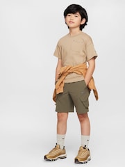 Nike Medium Olive Green Sportswear City Utility Cargo Shorts - Image 2 of 8