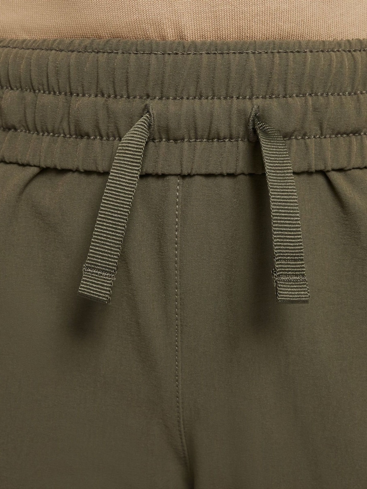 Nike Medium Olive Green Sportswear City Utility Cargo Shorts - Image 6 of 8
