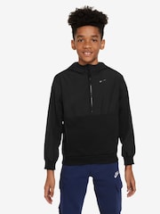 Nike Black City Utility Easy On Half Zip Fleece Hoodie - Image 1 of 11