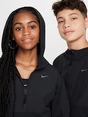 Nike Black City Utility Easy On Half Zip Fleece Hoodie - Image 10 of 11