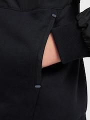 Nike Black City Utility Easy On Half Zip Fleece Hoodie - Image 5 of 11