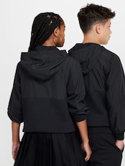 Nike Black City Utility Easy On Half Zip Fleece Hoodie - Image 9 of 11