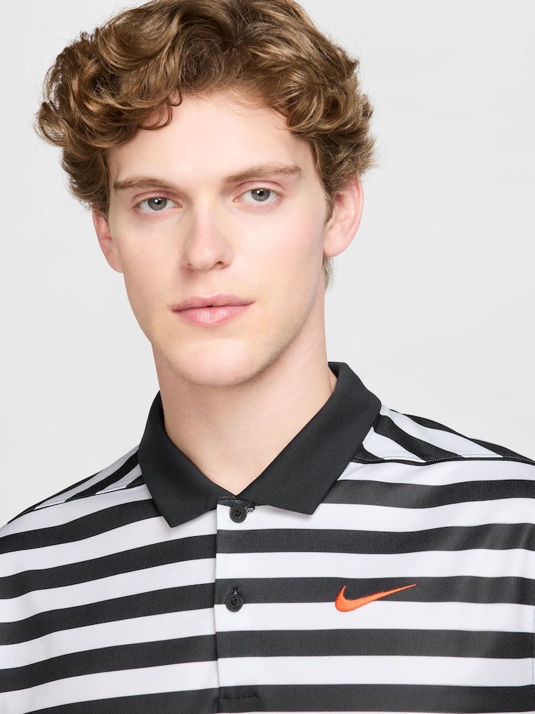 Nike Black Victory + Dri-FIT Golf Polo Shirt - Image 4 of 6