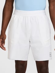 Nike White Court Advantage Dri-FIT 8 inch Tennis Shorts - Image 3 of 11