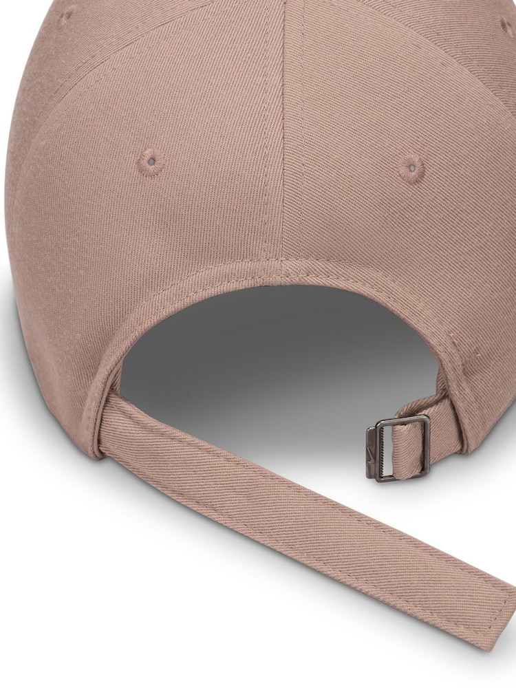 Marron mink - Casquette Nike Club incurvée non structurée - Image 7 of 8