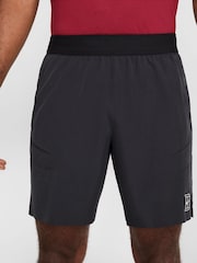 Nike Black Court Advantage Dri-FIT 8 inch Tennis Shorts - Image 2 of 7