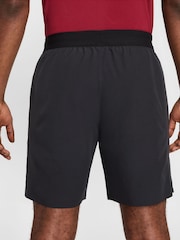 Nike Black Court Advantage Dri-FIT 8 inch Tennis Shorts - Image 3 of 7