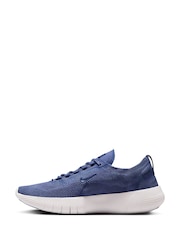 Nike Blue/White Free RN Gym Trainers - Image 2 of 9
