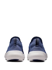 Nike Blue/White Free RN Gym Trainers - Image 4 of 9