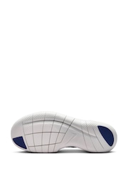 Nike Blue/White Free RN Gym Trainers - Image 6 of 9