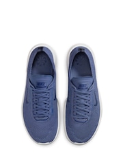 Nike Blue/White Free RN Gym Trainers - Image 7 of 9