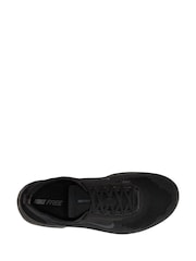 Nike Black Free RN Gym Trainers - Image 6 of 11