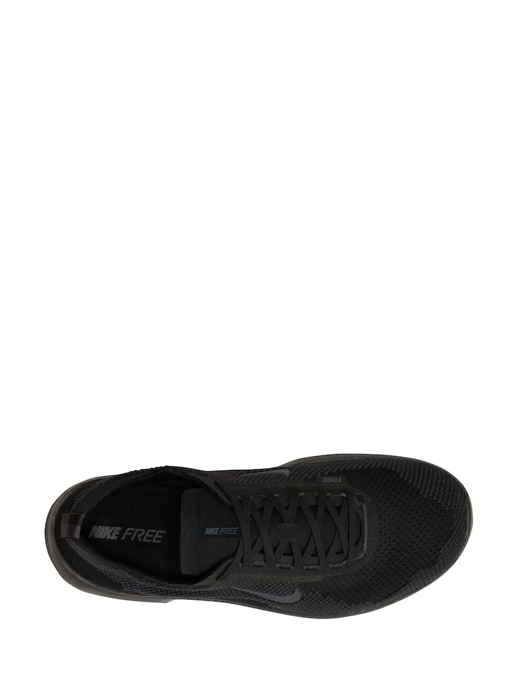Nike Black Free RN Gym Trainers - Image 6 of 11