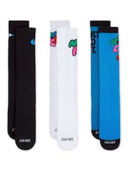 Nike Pure Plus Everyday Cushioned Crew Socks 3 Pack - Image 1 of 2