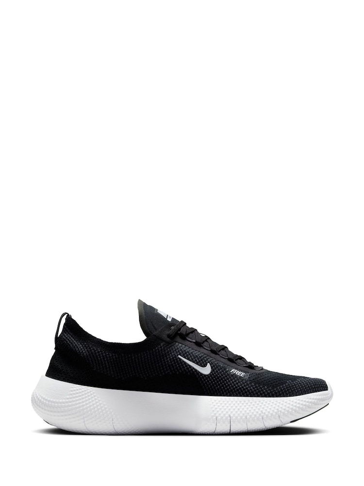 Nike Black/White Free RN Gym Trainers - Image 1 of 9