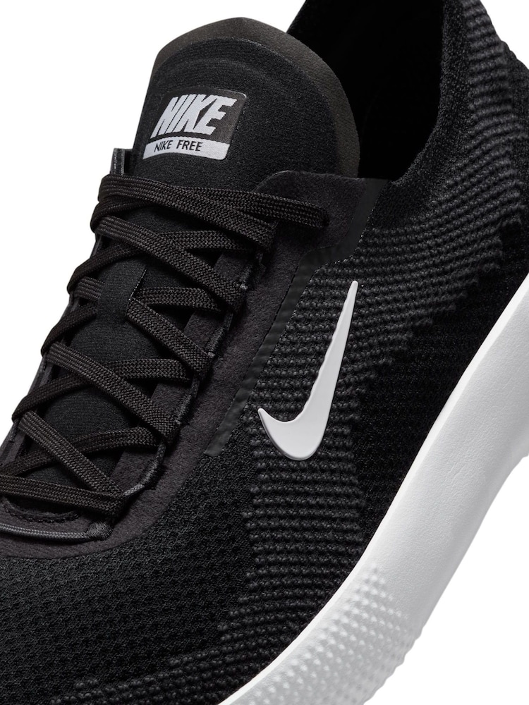 Nike Black/White Free RN Gym Trainers - Image 9 of 9