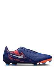 Nike Blue Adults Phantom Erling Haaland Academy Multi Ground Football Boots - Image 1 of 11