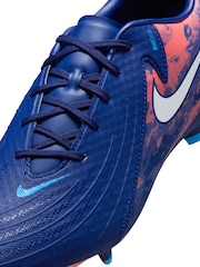 Nike Blue Adults Phantom Erling Haaland Academy Multi Ground Football Boots - Image 11 of 11