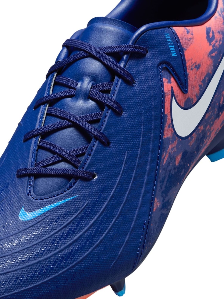 Nike Blue Adults Phantom Erling Haaland Academy Multi Ground Football Boots - Image 11 of 11