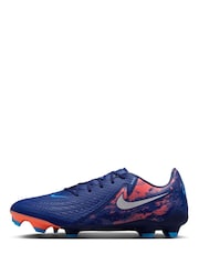 Nike Blue Adults Phantom Erling Haaland Academy Multi Ground Football Boots - Image 4 of 11