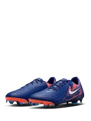 Nike Blue Adults Phantom Erling Haaland Academy Multi Ground Football Boots - Image 5 of 11