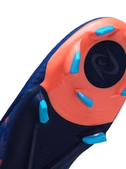 Nike Blue Adults Phantom Erling Haaland Academy Multi Ground Football Boots - Image 9 of 11