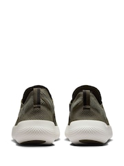 Nike Green/White Free RN Gym Trainers - Image 6 of 9