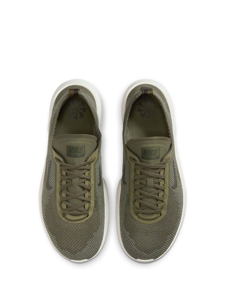 Nike Green/White Free RN Gym Trainers - Image 7 of 9