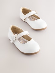 White Butterfly Mary Jane Shoes - Image 1 of 5