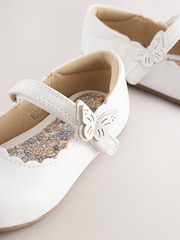 White Butterfly Mary Jane Shoes - Image 3 of 5
