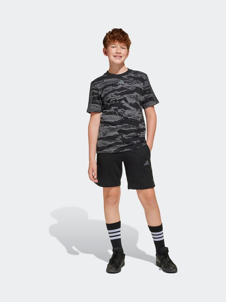adidas Black Camo Shorts - Image 1 of 8