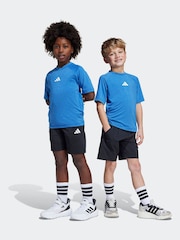 adidas Blue All Sports Favorite Top and Shorts Set - Image 1 of 1