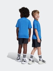 adidas Blue All Sports Favorite Top and Shorts Set - Image 2 of 10