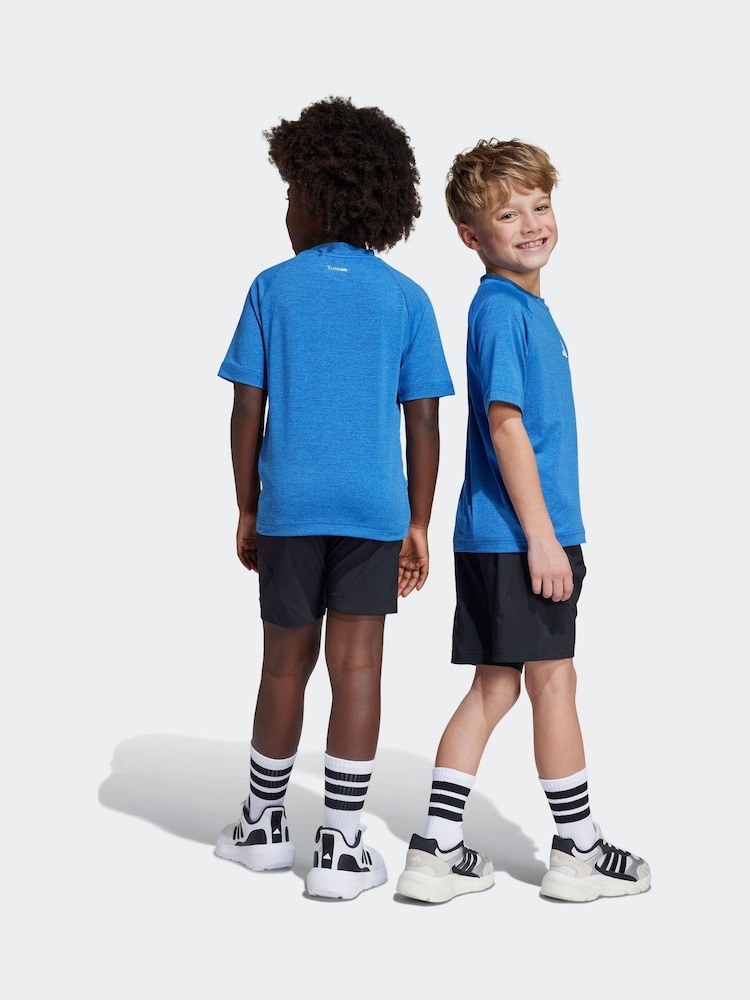 adidas Blue All Sports Favorite Top and Shorts Set - Image 2 of 10