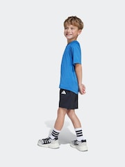 adidas Blue All Sports Favorite Top and Shorts Set - Image 6 of 10