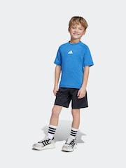 adidas Blue All Sports Favorite Top and Shorts Set - Image 7 of 10