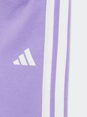 adidas Pink Essentials Tiberio 3 Stripe Hoodie and Legging Set - Image 7 of 7