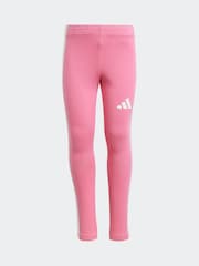 adidas Pink Essentials Tiberio 3 Stripe Tracksuit - Image 6 of 7