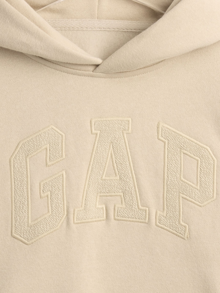 Maro deschis - Gap Relaxed Logo Hanorac cu glugă (4-13yrs) - Imaginea 4 din 4 Maro deschis - Gap Relaxed Logo Hanorac cu glugă (4-13yrs) - Imaginea 4 din 4