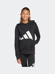 črna - adidas Essentials Glam Cotton kapucar; jopa/pulover s kapuco - Slika 1 iz 1
