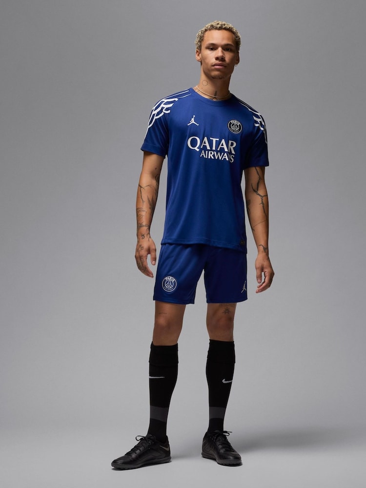 Nike Blue PSG Fourth Stadium Football Shirt - Image 2 of 10